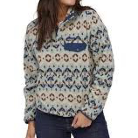 Patagonia Jackets & Blazers - Patagonia Synchilla Snap-T Fleece "Tundra Cluster" pattern Outdoor Size X Small